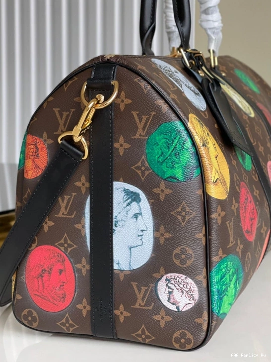 AAA Pruses Bags BANDOULIÈRE VUITTON 45 LOUIS KEEPALL 0812